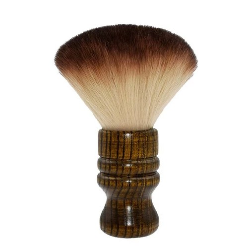 Large barber neck duster brush - barber,