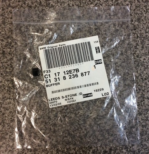 Genuine bmw rubber - rubber, bump