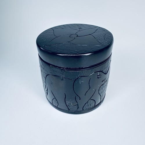 Vintage hand carved ebony - vintage,