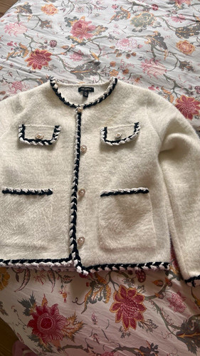 London ivory black cropped - ivory/black,