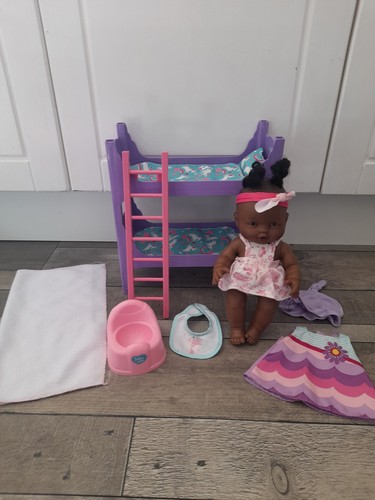 Baby doll bundle spanish - doll, black