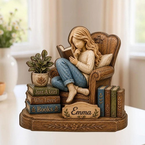 Personalized just girl who - a,