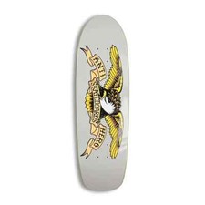 Anti Hero Eagle Genius 9.19" Skateboard Deck - Grey
