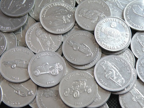 Shell token coins historic - coins,