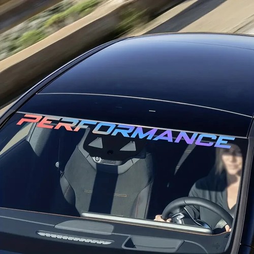 Performance car sticker van - car,