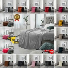 Luxury Wave Throw Large Fleece