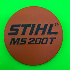 GENUINE STIHL MS200T MS 200 T CHAINSAW TOP HANDLE NAME PLATE BADGE