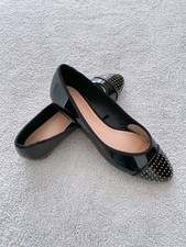 Zara - Black Studded Toe