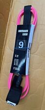 9’ Surfboard Leash Pink, EFW