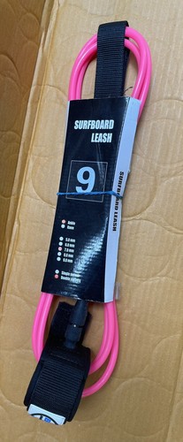 Surfboard leash pink efw - 9’,