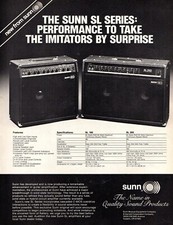 vtg 1980s SUNN AMPLIFIER