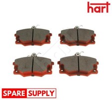 Brake pad set disc - pad, for