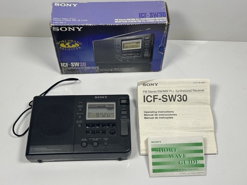 Sony icf sw30 portable world - sony,