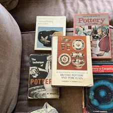 Vintage Collection Of Potters Pottery Books X 5 Hardbacks