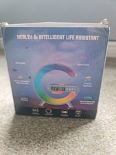 Wireless Speaker - Sunrise Alarm, RGB Rhythm Light, Fast Charging | Tabletop 5.1