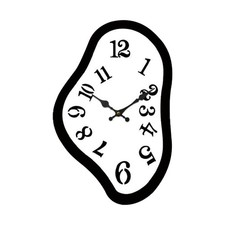 Melting Wall Clock Hanging