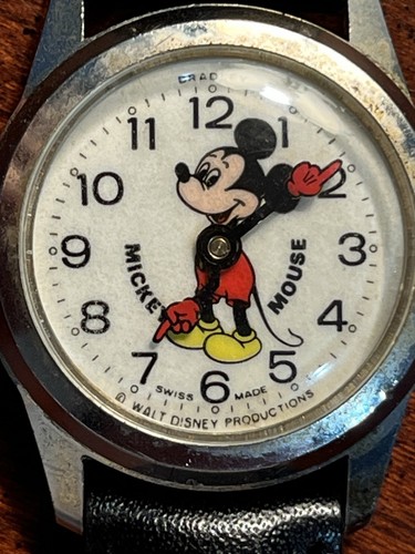 Vintage mickey mouse - mickey, watch