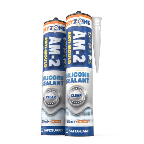 Dryzone silicone sealant - dryzone, clear