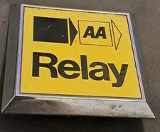 Vintage AA Relay Metal Car