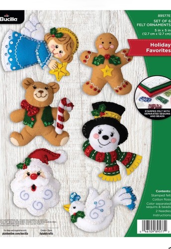 Bucilla holiday favourites - holiday,