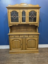 Large Solid Oak Dresser
