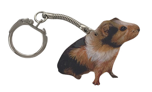 Guinea pig keyring - guinea,