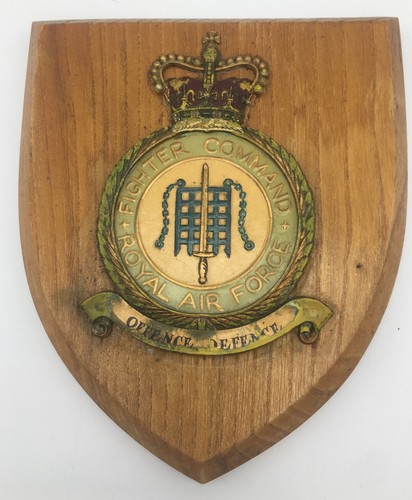 Vintage raf squadron plaque - vintage,