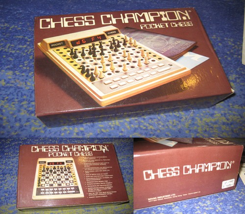 Chess computer novag pocket - computer,