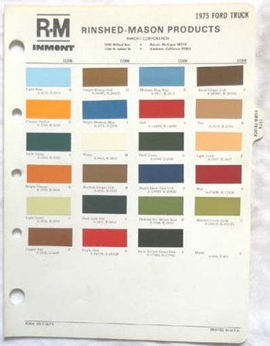 1975 ford truck - 1975, color