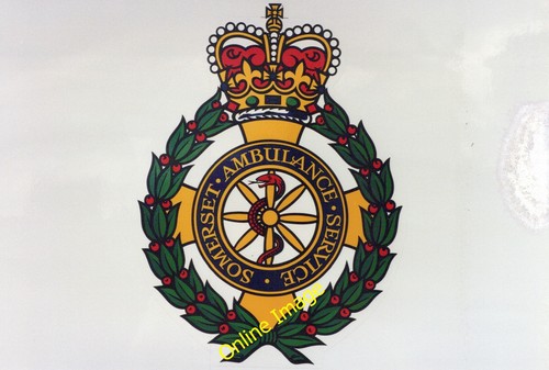 Ambulance photo 6x4 somerset - ambulance,
