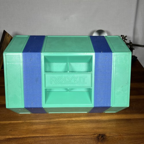 Vintage rolykit green blue - vintage,