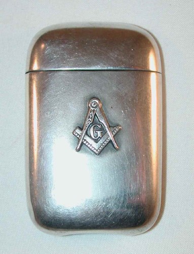 Sterling silver matchsafe - sterling,