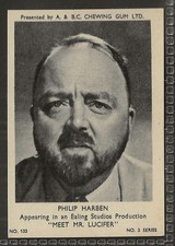 A&BC-FILM & TV STARS 1953-#133- PHILIP HARBEN 