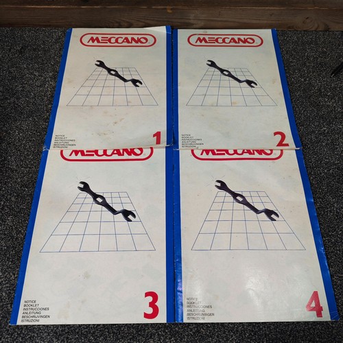Vintage meccano instruction - vintage,