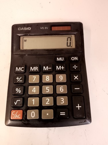 Casio desk calculator - ms-8v,