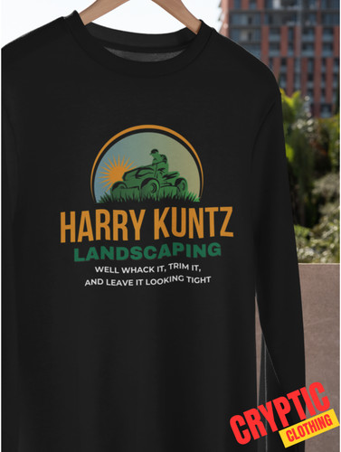 Harry kuntz landscaping shirt - kuntz,