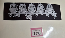 ROW OF OWLS DIE SET (P176)