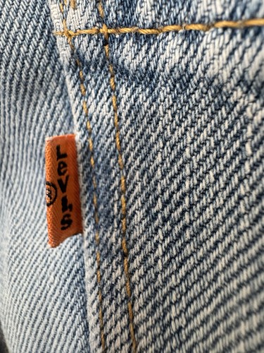 Levi orange tab flare jeans - flare,