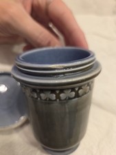 Wade Irish porcelain "Shamrock" pot And Cauldron