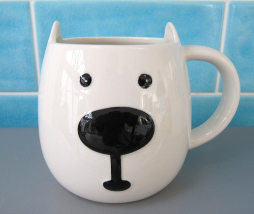 John lewis polar bear ceramic - lewis,