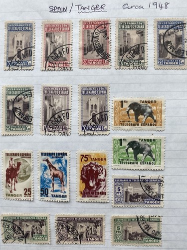 Spanish tangier used - 17,