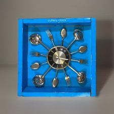 Kitchen Wall Clock ~ Cutlery /