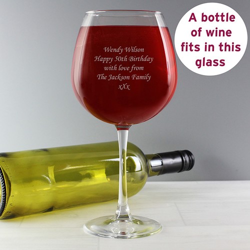 Personalised giant huge wine - giant,