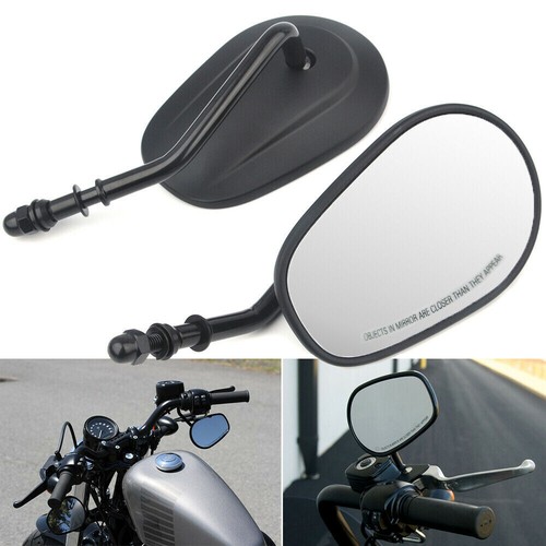 Pair teardrop side mirrors - side,