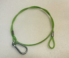 Quality Breakaway Cable Towing Plant Trailer or Caravan UK Made. Hi Viz Green