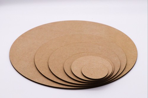 Circle wooden 3mm - wooden, 6mm,