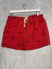 Havacoa Mens Red Moped Print