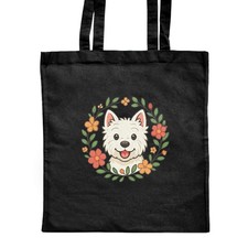 'Westie Floral Wreath' Classic