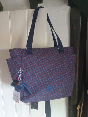 Kipling shoulder bag - shoulder, spotty