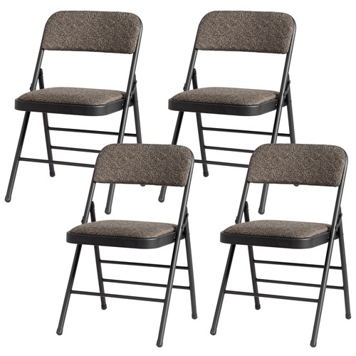 4pcs folding chairs foldable - chairs,